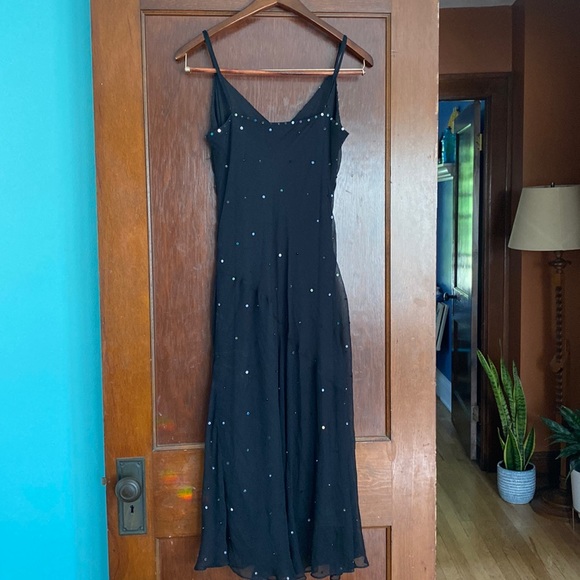 BCBG Silk Sequined Dress - Picture 2 of 6